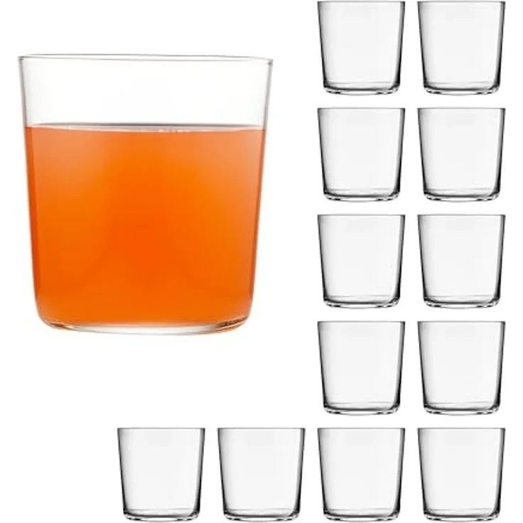 LIBBEY Gläser-Set Libbey D.O.F Glas, 12er Set -CIDRA-, 12-tlg, Glas, 384 ml, hochwertig verarbeitet, im modernen Design – Bild 1