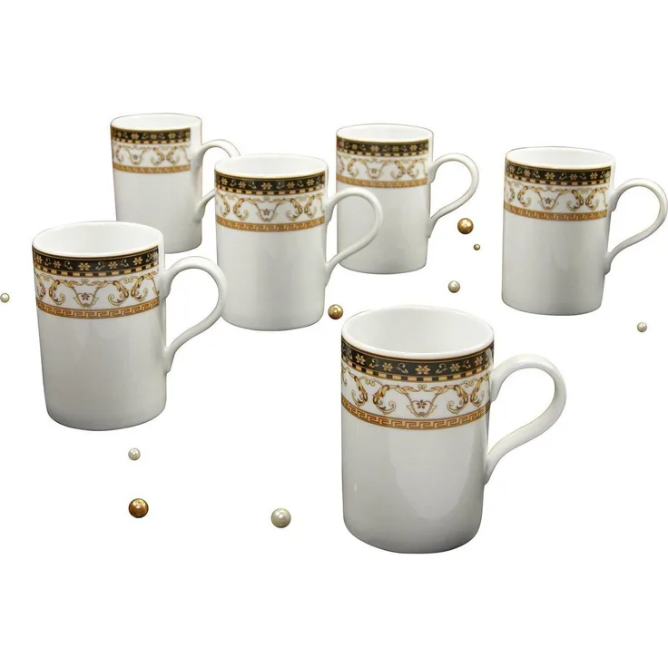 Majestosa Schwarz, Kaffeebecher 6-tlg (mo)