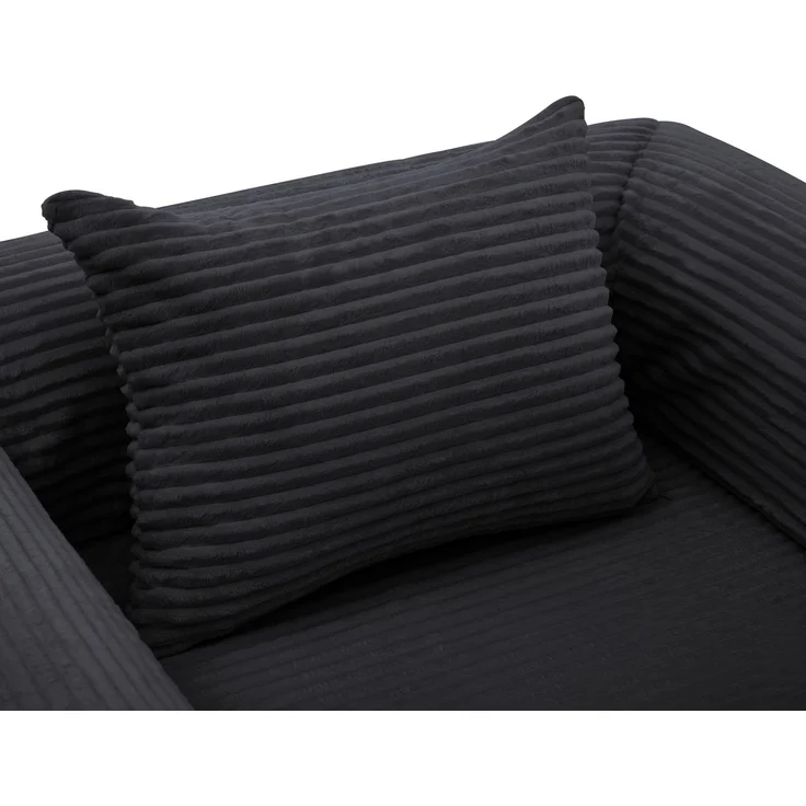 ZUBALIYA SchlafSofa mit Cordbezug, mit Schaumstoffpolsterung, ohne aufwendige Montage, für Wohnzimmer und Apartments – Bild 15