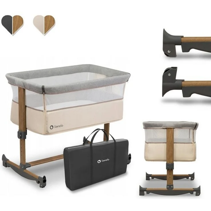 Lionelo Bedside crib Leonie – Bild 4