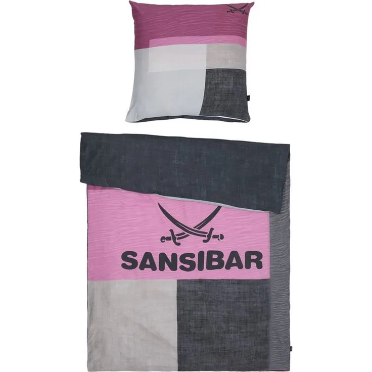 Bettwäsche SANSIBAR Satin - 155x220 cm