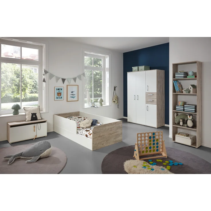 4-teiliges Kinderzimmermöbel-Set »Bente«, 90x200 – Bild 1