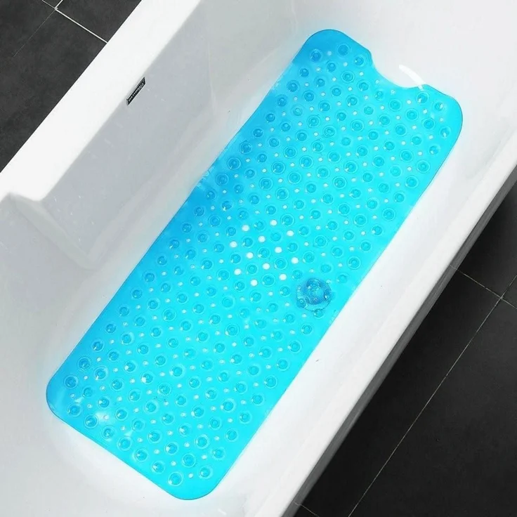 Badematte mit Rutschschutz für Wanne und Dusche – Bild 5
