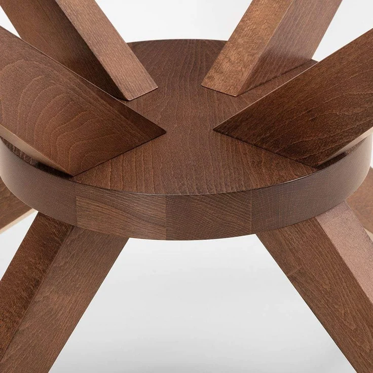 Julian Bowen Chelsea Kleiner Esstisch, Walnuss/Glas, 120cm – Bild 4