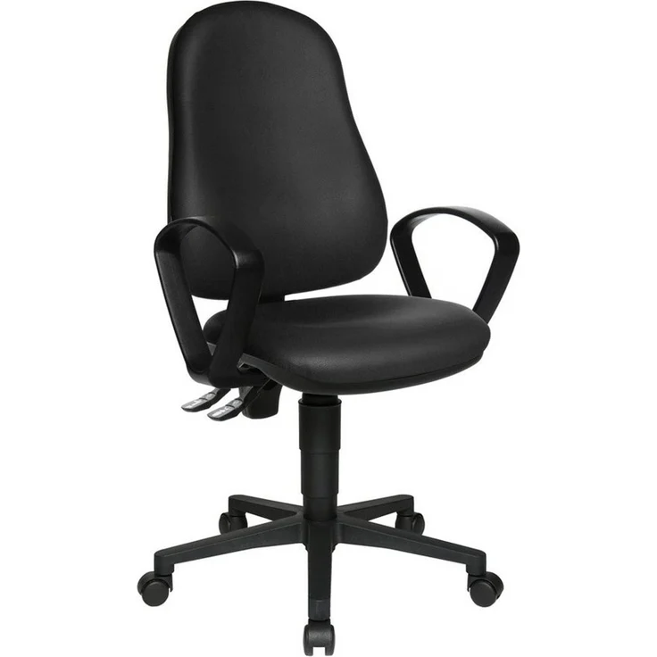 TOPSTAR Drehstuhl Profi Bürostuhl CALIFORNIA 25 HD Kunstleder (1 St), Ergonomischer Chefsessel, Schreibtischstuhl höhenverstellbar – Bild 3