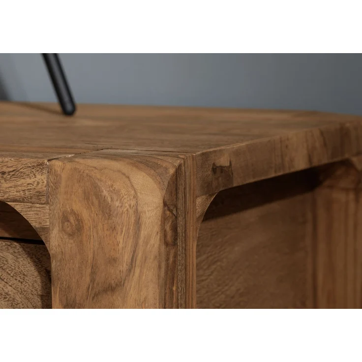 Nachttisch Sheesham 60x40x50 braun geölt BUENO #005 – Bild 5