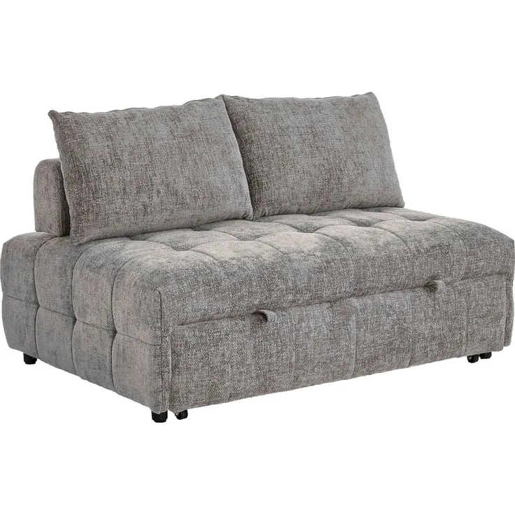 ATLANTIC home collection Schlafsofa Kuno, B:140cm, 2-Sitzer Schlafsofa mit Sitztiefenverstellung (2x)