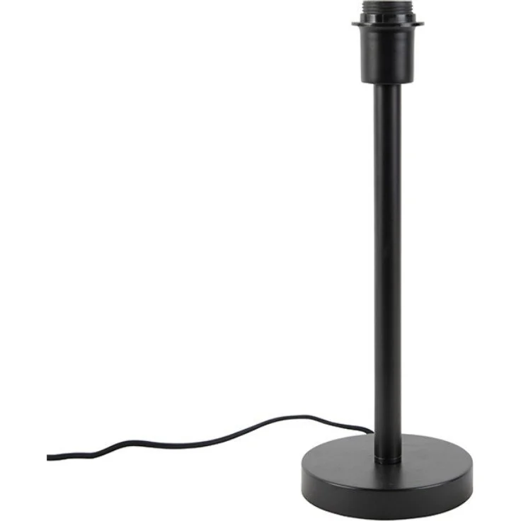 Qazqa Tischleuchte Simplo, ohne Leuchtmittel, E27, Schwarz, Modern, Stahl, 1-flammig – Bild 5