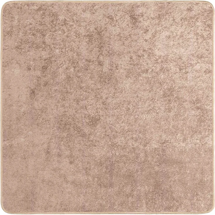 vidaXL Teppichläufer MARSA Sand 100x100 cm Polyester und PVC 42023118 – Bild 2