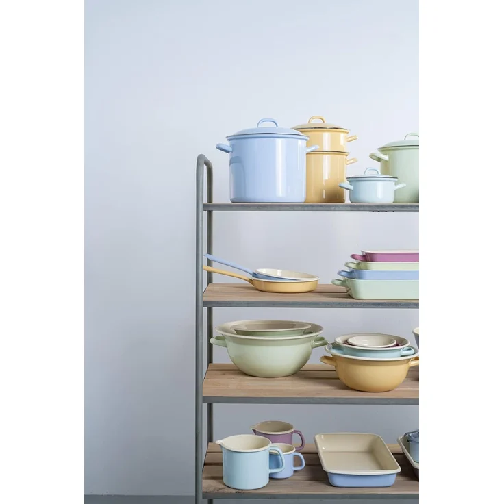 RIESS 0297-006 Weitling 32 cm, Blau, mit zwei Henkeln / Teigschüssel / Salatschüssel – Bild 3