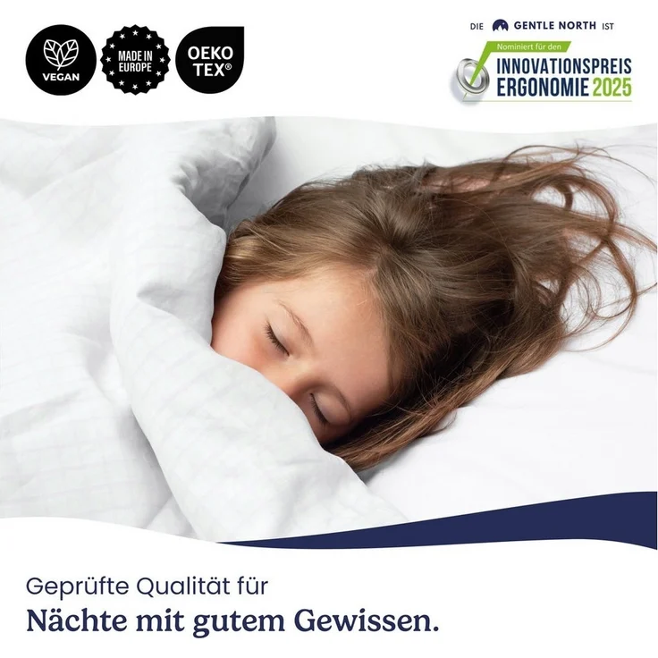 Gentle North Microfaserbettdecke 4 Jahreszeiten - Winter - Ganzjahresdecke - Sommerdecke, Füllung: Kunstfasern – Bild 3