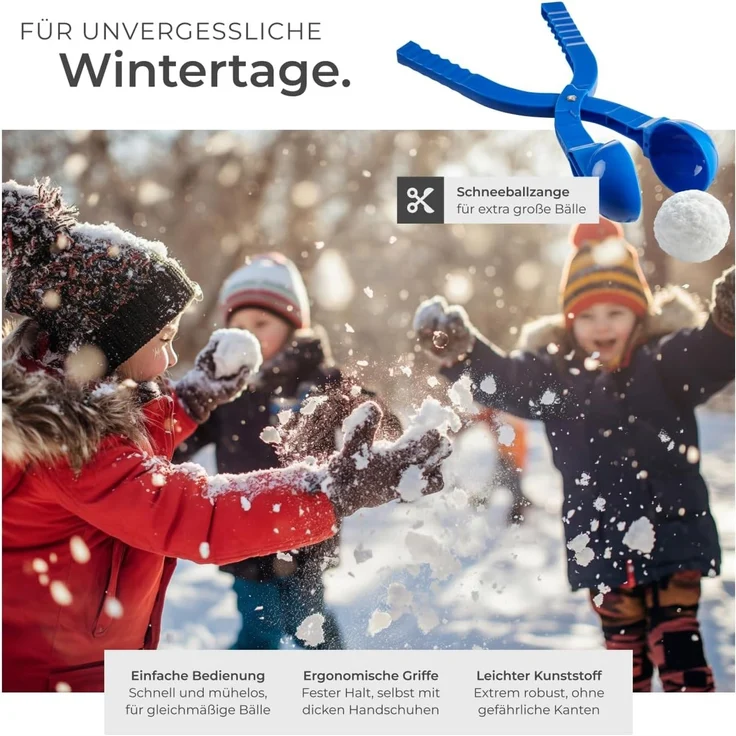 tectake Schlitten Holzschlitten, klappbar, mit Rückenlehne – Bild 7