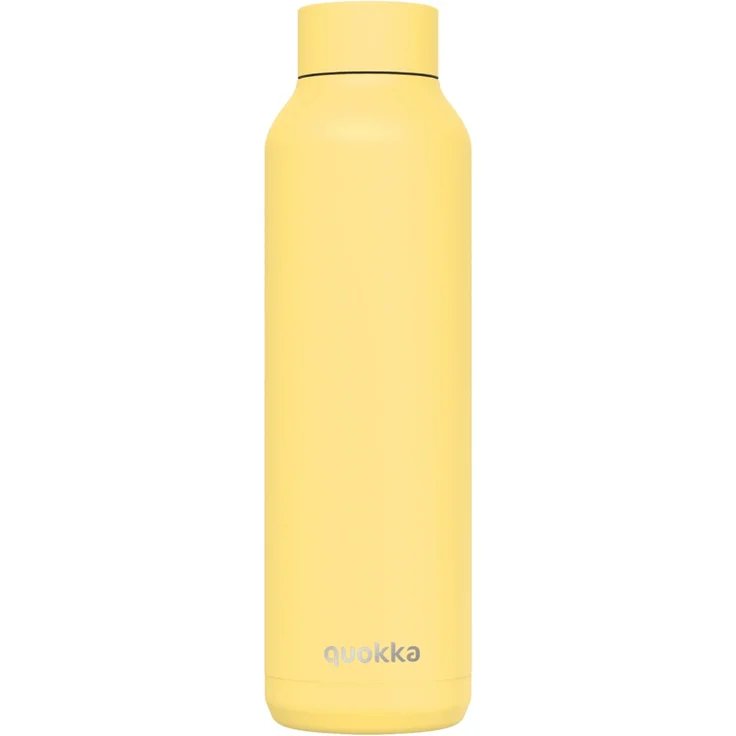 Quokka Gelb Isolierte Trinkflasche 630 ml aus Edelstahl Thermoflasche für unterwegs – Bild 1