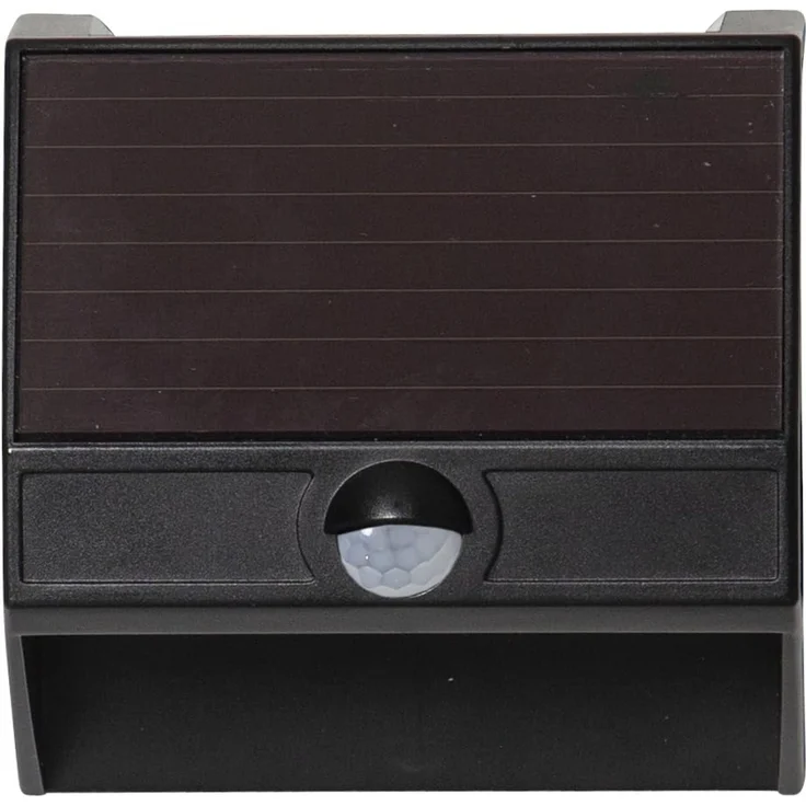 LED-Solar-Wandleuchte "Wally", Kunststoff, 11x11cm – Bild 2