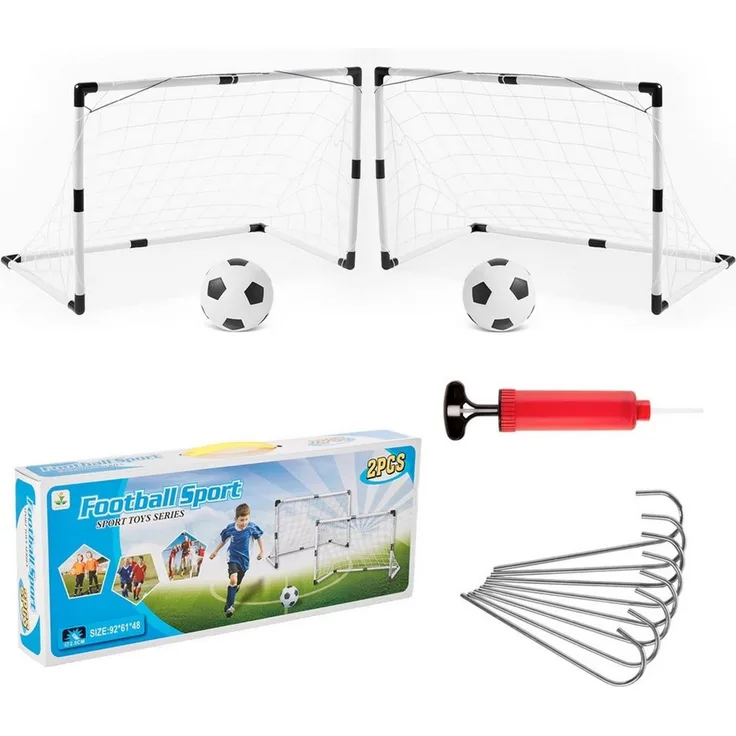 Youyijia Fußballtor Fussballtore für Garten Indoor & Outdoor – 92x48x61 cm