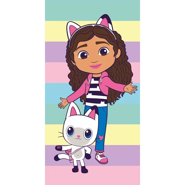 Disney Strandtücher Gabby´s Dollhouse, Frottee – Bild 1