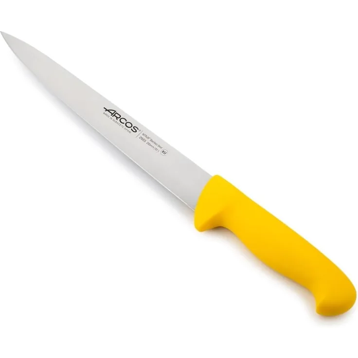 Arcos 295500 Tranchiermesser, Acier_inoxydable, Gelb, 250 mm