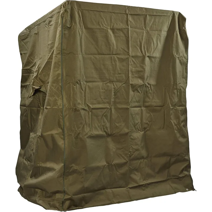 intergrill Schutzhülle Deluxe Universel 160 x 130 x 100 cm Abdeckplane Schutzhaube 600D Ripstop Polyster Grün für Strandkorb