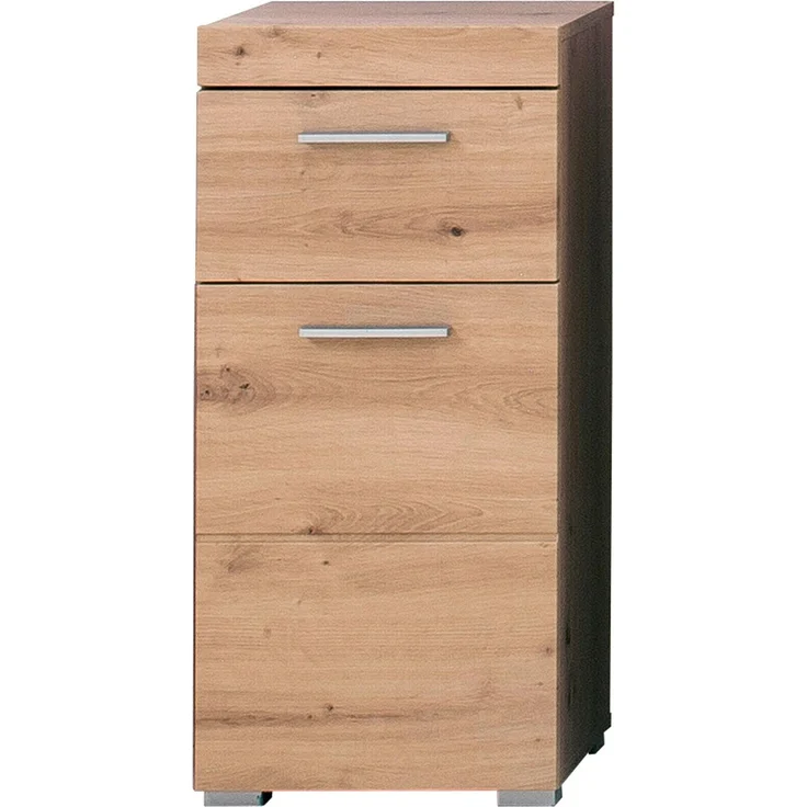 Trendteam 'Amanda' Midischrank, Holz, 79 x 31 x 37 cm, Asteiche – Bild 1