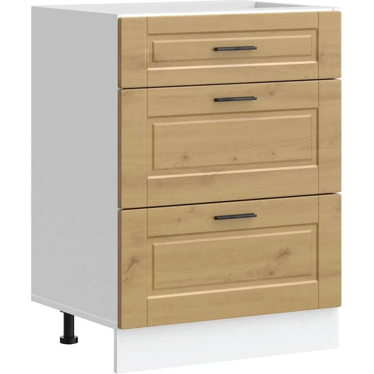 vidaXL Küchenunterschrank Porto Artisan-Eiche Holzwerkstoff 854268 – Bild 2