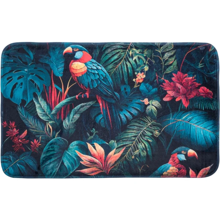 Sanilo Badematte mit Motiv, viele schöne Badteppiche zur Auswahl, rutschhemmend beschichtet, waschbar, schnelltrocknend, Polyester, rechteckig, sehr weich, hochwertig & modern, 50 x 80 cm oder 70 x 110 cm