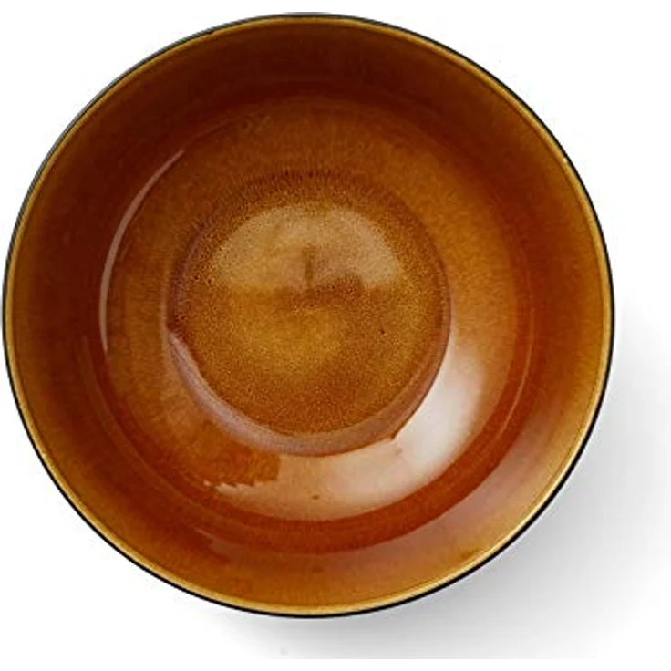 Bitz Salatschüssel schwarz / bernstein 30 cm – Bild 3