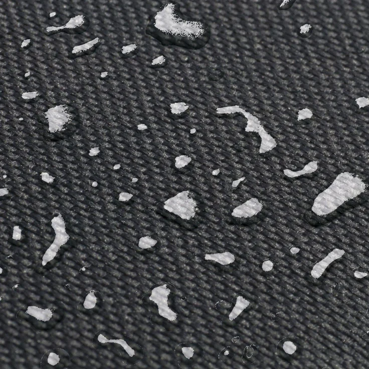 Miganeo 'Deluxe' Strandkorbabdeckung mit Reißverschluss, Polyester 420D blau, 170 x 130 x 100 cm – Bild 3