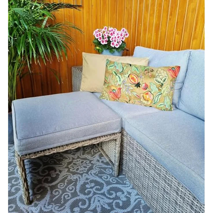 JACK Dekokissen Outdoor Lounge Kissen 30x50cm Motiv inkl. Füllung, mit Lotus-Effekt, Robust, Strapazierfähig, für Innen & Außen geeignet – Bild 3