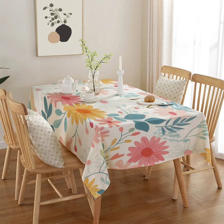 Hermia Concept 'Asr-tblclt25 -35 - 140 x 220' Tischdecke, Mehrfarbig, 140 x 220 cm – Bild 1