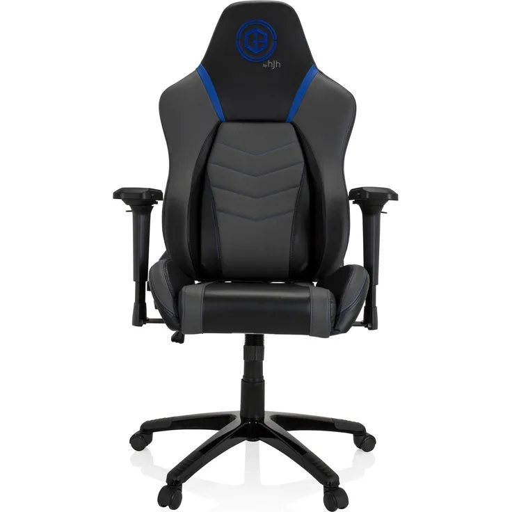 hjh OFFICE Gamingstuhl GAMEBREAKER POLARYS I Kunstleder Grau/Blau