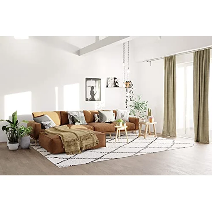 HOMING Vorhang Velia (1 St), verdeckte Schlaufen, blickdicht, Fertigschal – Bild 2