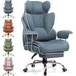 GTPLAYER Gaming-Stuhl Gaming Stuhl, Gamer Stuhl, Ergonomischer Bürostuhl Stoffoberfläche (Packung), Schreibtischstuhl Chefsessel mit Fußstütze höhenverstellbar kunstleder