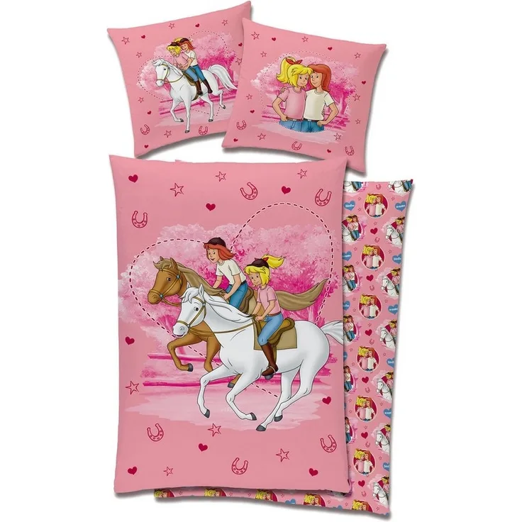 Bibi und Tina Bettwäsche Freunde Biber / Flanell