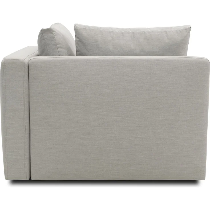 Gartenlounge Ecke Links Bozhana 110x67x96 mit Outdoorbezug in silber – Bild 5