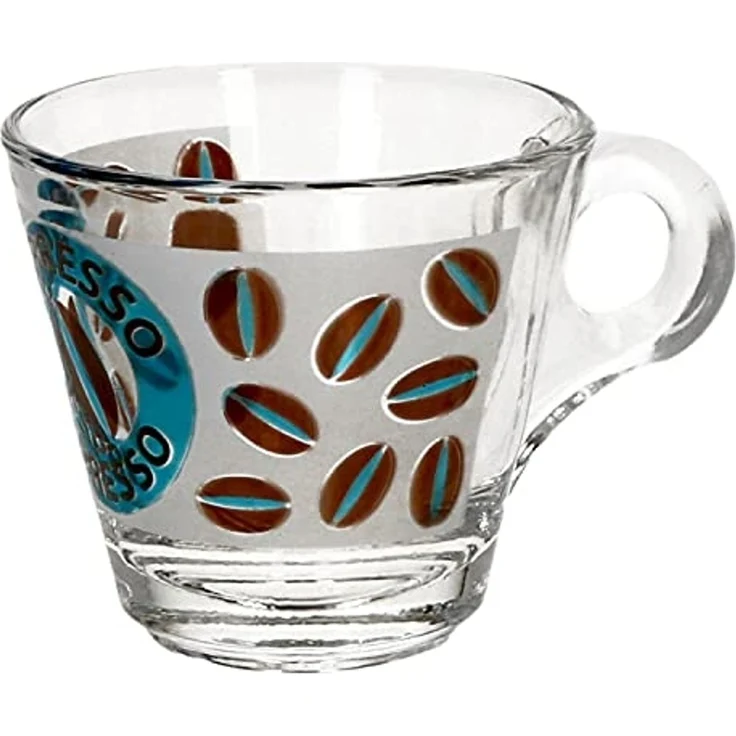 Ritzenhoff & Breker Tasse 6er Set Espressotasse 80ml Cremona Blau 6 cm - Ritzenhoff 0806205, Glas – Bild 4