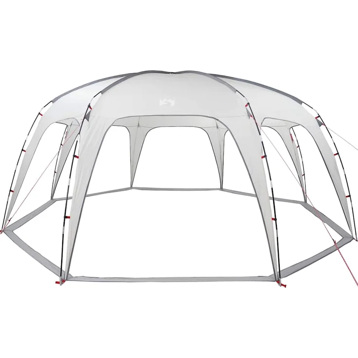 vidaXL Partyzelt Grau Wasserdicht 4100651 – Bild 4