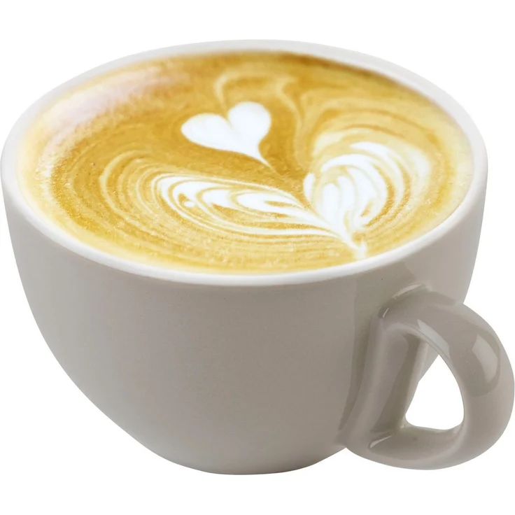 APS Cappuccinotasse 6er Set Cappuccino Tassen -SNUG-, 6-tlg, Porzellan, für Heißgetränke aller Art geeignet – Bild 2
