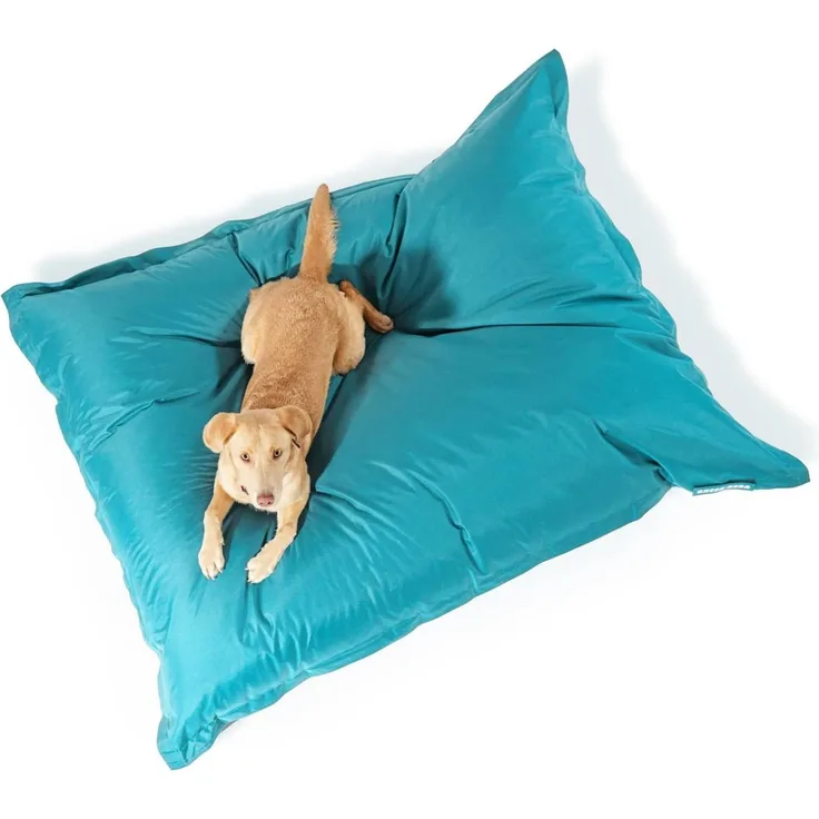 Hundebett XL 120x160 cm - PVC - Türkis