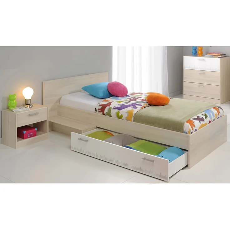 Parisot Kinderzimmer Charly in Akazie und weiß Jugendzimmer Set 4-tlg. – Bild 3