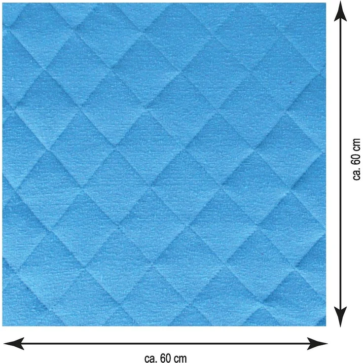 Waschmaschinenbezug 60x60cm, Trocknerbezug in vielen vers. Farben Hellblau – Bild 1