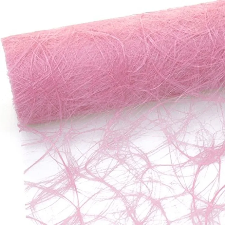 Deko AS Tischläufer Sizoweb Tischläufer - rosa - 20 cm - 5 m/ Rolle - 64-200-5-014 (1-tlg, 1 Rolle Tischläufer), Strapazierfähig
