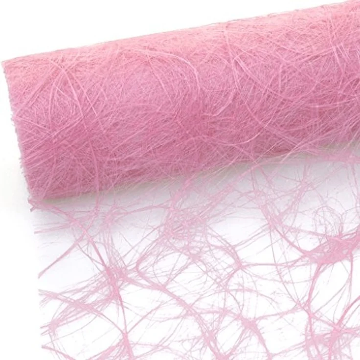 Deko AS Tischläufer Sizoweb Tischläufer - rosa - 20 cm - 5 m/ Rolle - 64-200-5-014 (1-tlg, 1 Rolle Tischläufer), Strapazierfähig – Bild 1