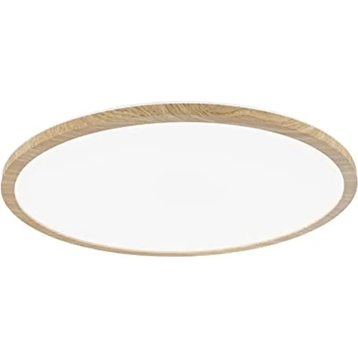 Paulmann 71034 LED Panel Atria Shine Backlight rund 4000K Holzoptik 420mm