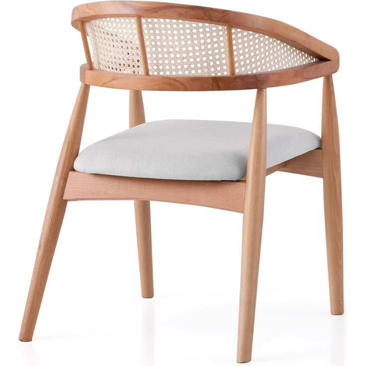 Skye Decor 'Atlas - 4352' Stuhl, Eiche / Creme, 53 x 75 x 53 cm – Bild 2
