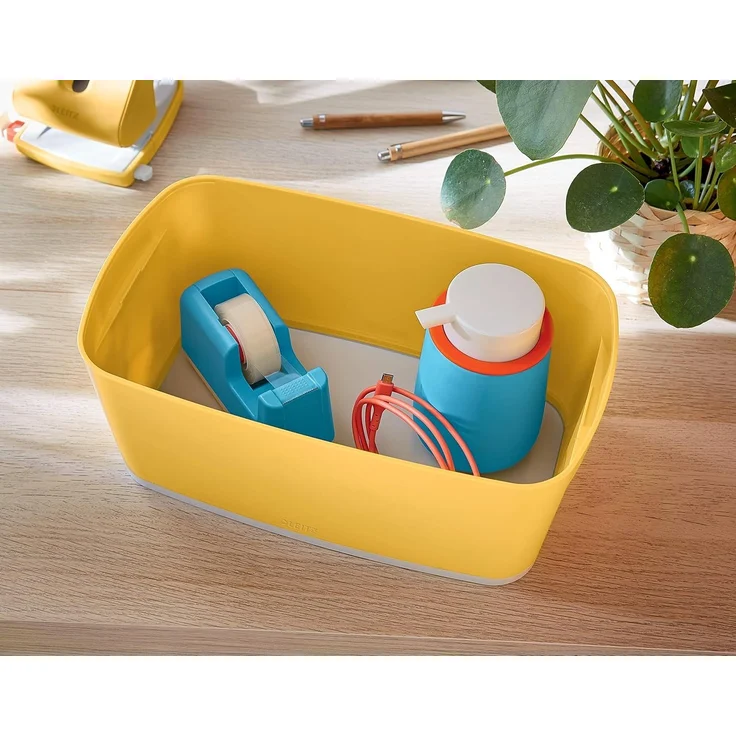 Leitz 52630019 Aufbewahrungsbox Gelb Rechteckig Kunststoff Einfarbig Gelb – Bild 3