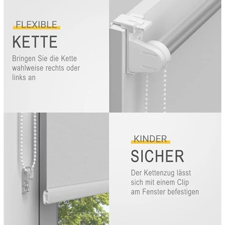 Sol Royal Thermorollo SolReflect T42 für Fenster & Türen Weiß, 210 x 80 x 3.55 cm – Bild 10