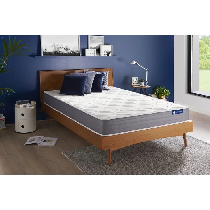 Actiflex dream matratze 200x200 cm, Taschenfederkern und Memory-Schaum, Härtegrad 3, Höhe :22 cm, 5 Komfortzonen
