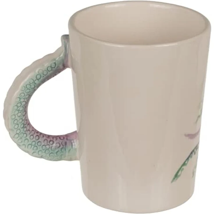 Tasse ca. 300 ml im 3D Design Meereswelt mit verschiedenen Motiven Kaffeetasse Oktopus – Bild 6