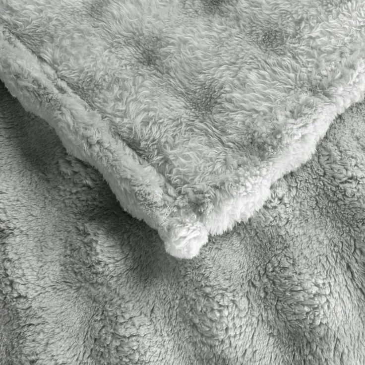 Wohndecke BUBBLE, Design91, flauschige Kuscheldecke mit 3D-Muster, 350 g/m², weich & warm – Bild 4