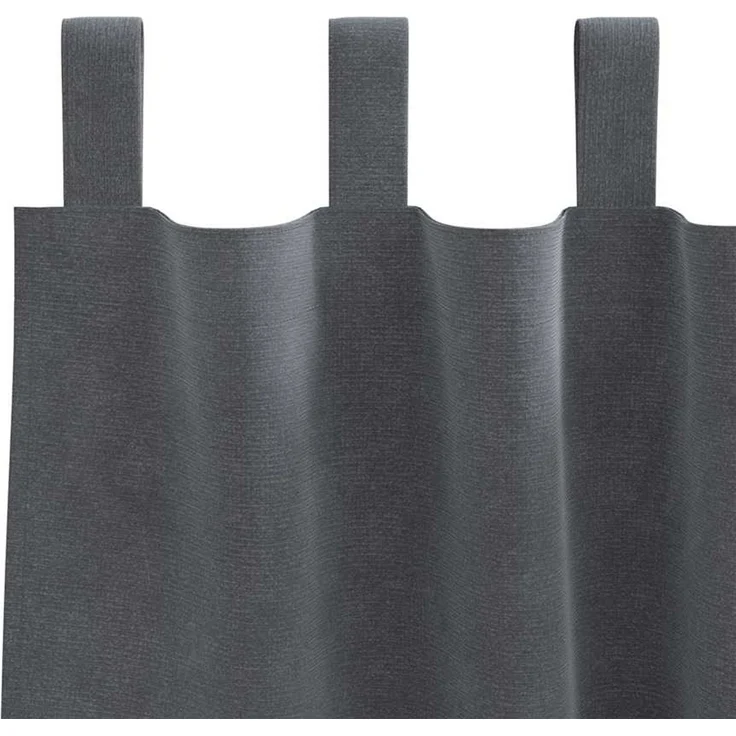 Verdunkelungsvorhänge 2 pcs | für Wohnzimmer & Schlafzimmer Hellgrau 140 x 245 cm Samt – Bild 5